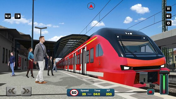 City Train Driver Simulator 5.0.13. Скриншот 10