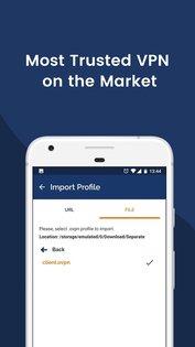 OpenVPN Connect 3.7.1. Скриншот 2