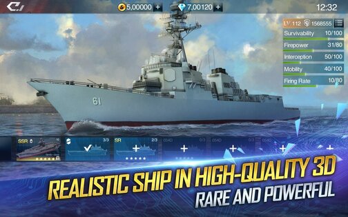 Warship Legend 2.7.1. Скриншот 2