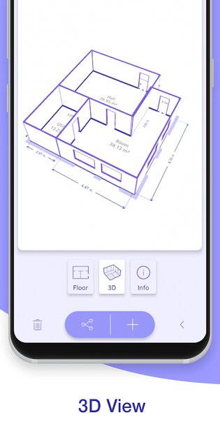 Приложение для измерения комнаты