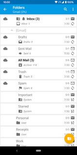 FairEmail – почта без рекламы 1.2282. Скриншот 7