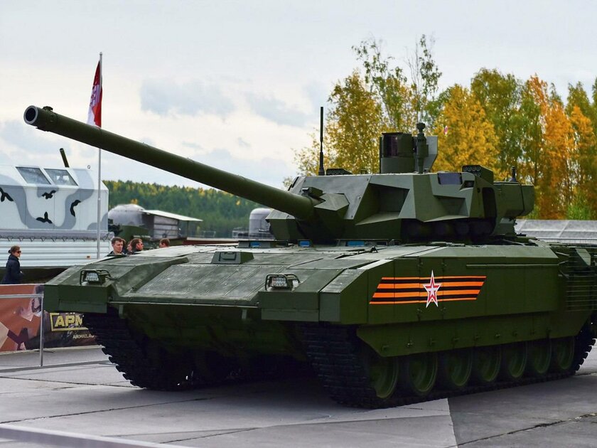 «Танк на радиоуправлении»: российский Т-14 прошёл испытания беспилотного режима