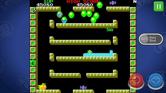 BUBBLE BOBBLE classic 1.1.17. Скриншот 2