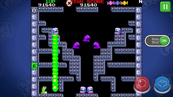 BUBBLE BOBBLE classic 1.1.17. Скриншот 3