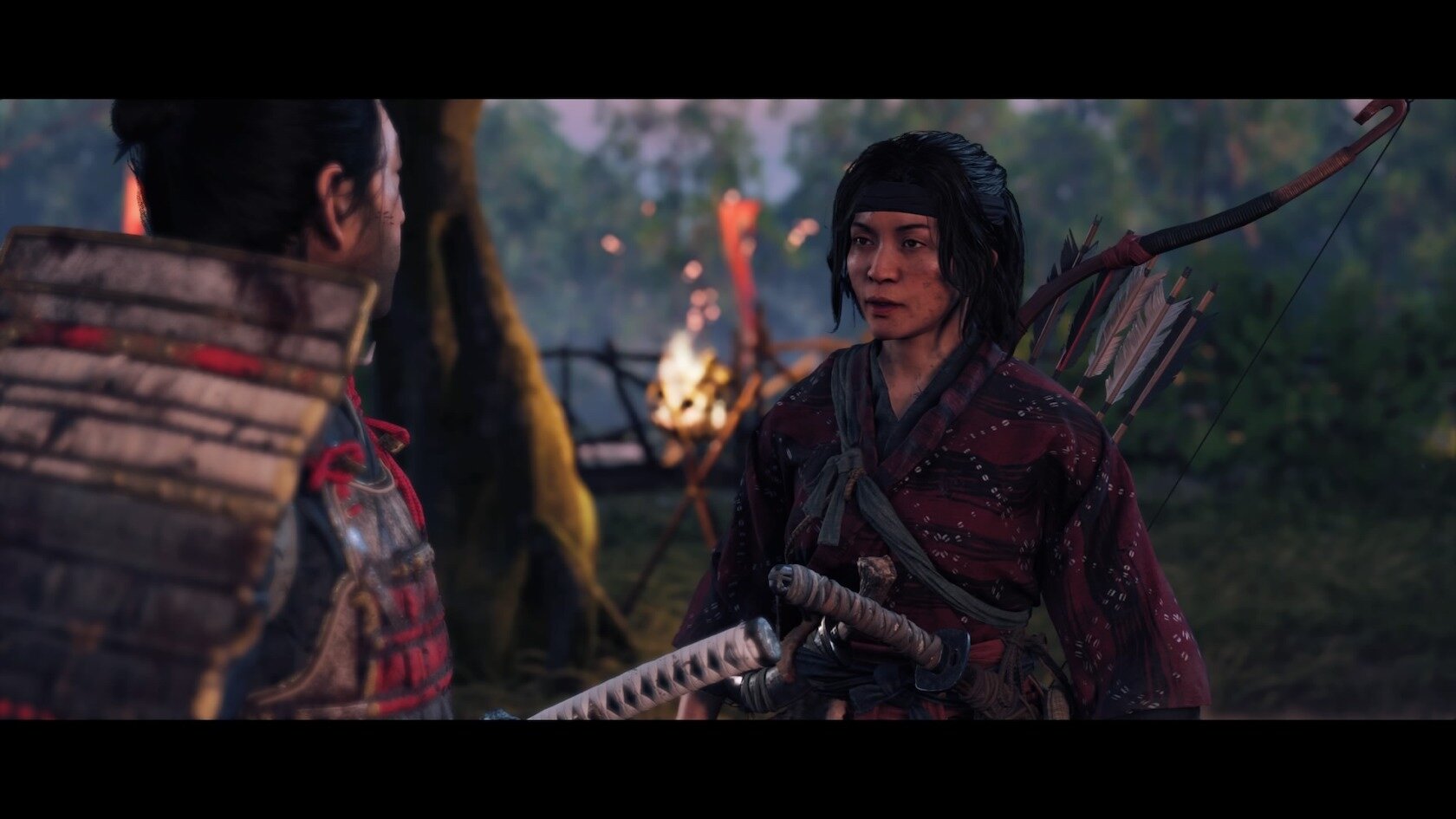 Porn of Yuna Ghost of Tsushima - Provocative Samurai Acts
