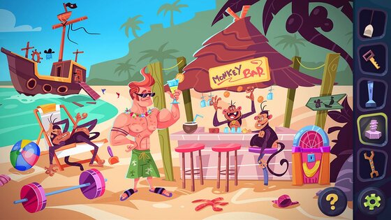 Escape Funky Island 1.14. Скриншот 3