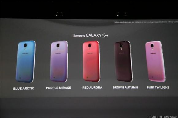 Корейский флагман Samsung GALAXY S4 получает новенькие "миксовые" цвета