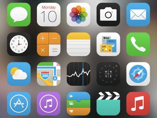 iOS 7: иконки сторонних приложений лишатся наложения эффектов