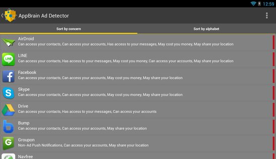 AppBrain Ad Detector 2.71. Скриншот 7