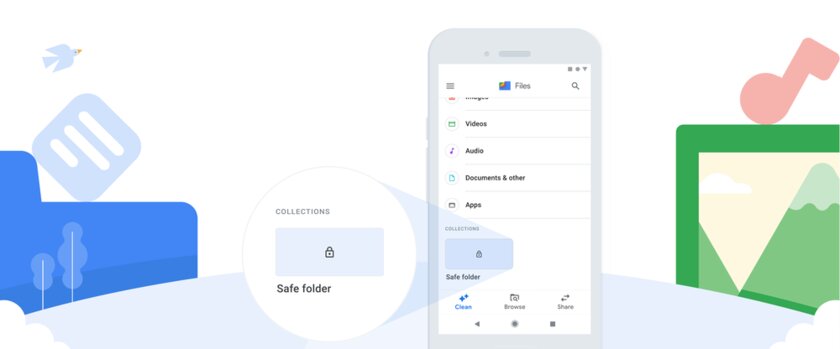 Google внедряет защищённую PIN-кодом папку в свой файловый менеджер для Android