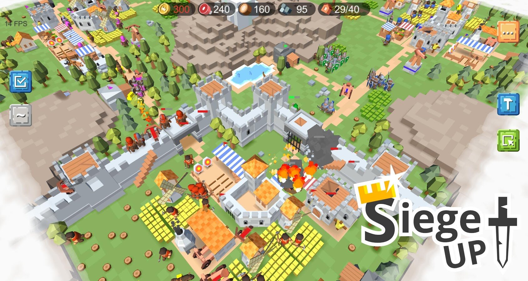 Скачать RTS Siege Up! 1.1.106r12 для Android