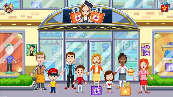 My Town: Торговый центр 7.02.02. Скриншот 7