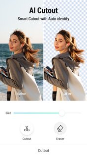 PickU – AI обрезка фотографий и удаления фона 3.9.22. Скриншот 1