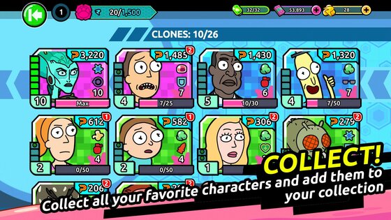 Rick and Morty: Clone Rumble 1.3. Скриншот 2