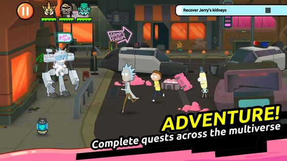 Rick and Morty: Clone Rumble 1.3. Скриншот 3