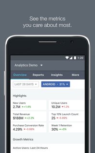 Facebook* Analytics 34.0.0. Скриншот 1