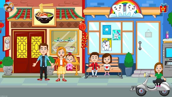 My Town: На улице 7.02.02. Скриншот 18