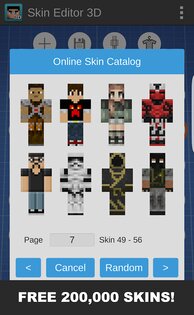 Skin Editor 3D for Minecraft 7.1. Скриншот 2
