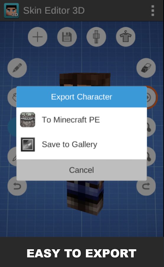 Skin Editor Minecraft APK For Android for Minecraft