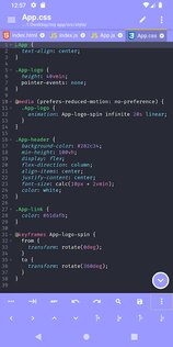 Acode – редактор кода 1.10.0. Скриншот 1