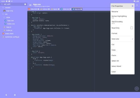 Acode – редактор кода 1.10.0. Скриншот 12