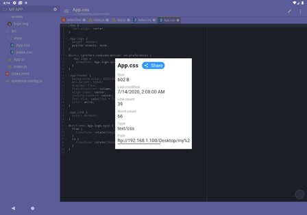 Acode – редактор кода 1.10.0. Скриншот 13