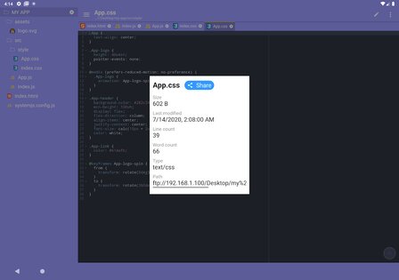Acode – редактор кода 1.11.3. Скриншот 13