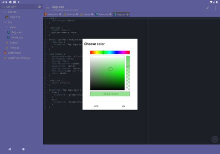 Acode – редактор кода 1.10.0. Скриншот 14