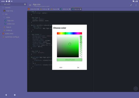 Acode – редактор кода 1.11.3. Скриншот 14