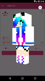 girls skins for mcpe android 8