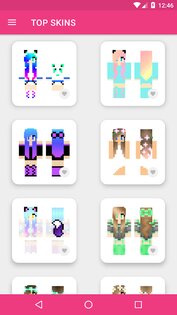 girls skins for mcpe android 9