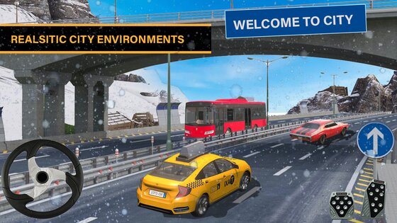 Grand Taxi Simulator 6.9. Скриншот 2