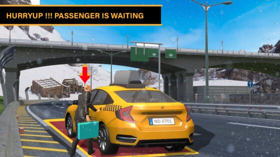 Grand Taxi Simulator 6.9. Скриншот 3