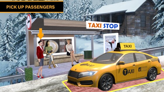 Grand Taxi Simulator 6.9. Скриншот 4