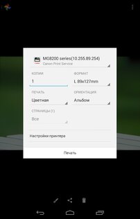 Canon Print Service 2.12.1. Скриншот 4