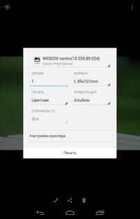 Canon Print Service 2.9.1. Скриншот 4