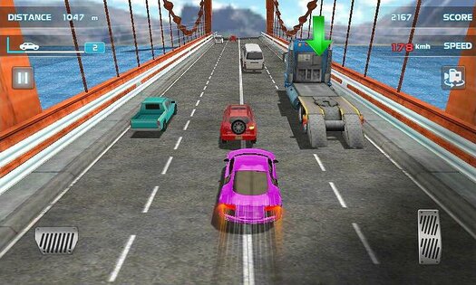 Turbo Driving Racing 3D 3.0. Скриншот 2