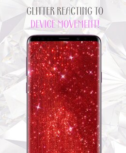 Glitter Live Wallpaper Glitzy 3.0.50. Скриншот 2