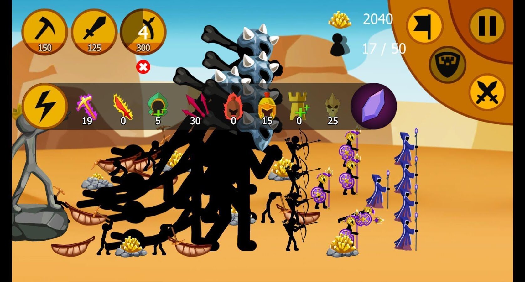 Stickman wars карта