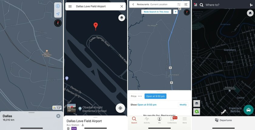Google работает над обновлённым тёмным режимом для Карт на Android