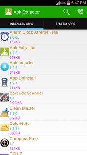 Apk Extractor 2.2.3. Скриншот 4