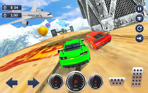 Mega Ramp Car Simulator 9.3.1. Скриншот 8