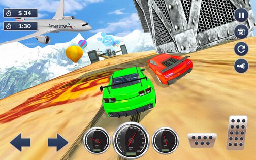 Mega Ramp Car Simulator 9.3.1. Скриншот 7
