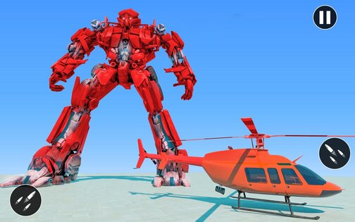 US Police Car Transform Robot War 2020 1.1.5. Скриншот 1
