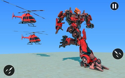 US Police Car Transform Robot War 2020 1.1.5. Скриншот 18