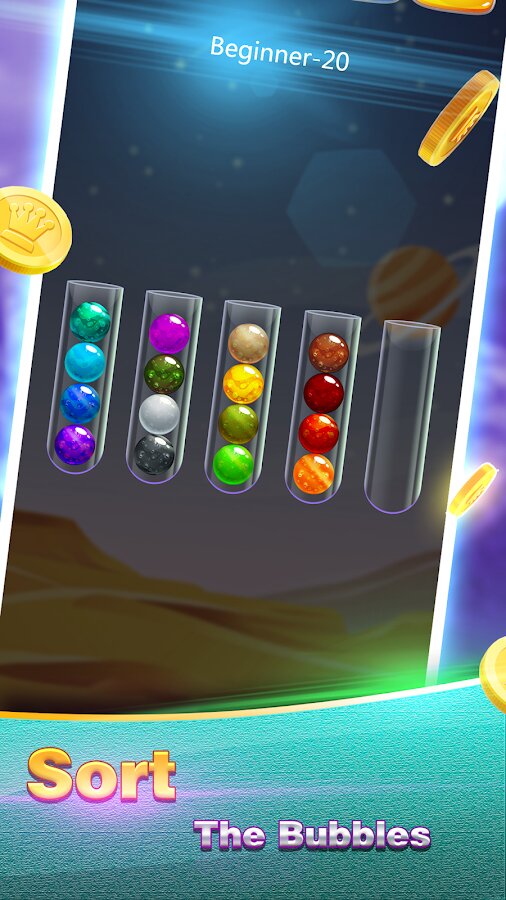 Скачать Golden Bubble Sort 1.1.1 для Android