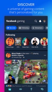 Facebook* Gaming 165.1.0. Скриншот 1