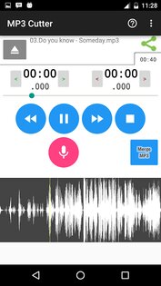 MP3 Cutter 3.18.2. Скриншот 2