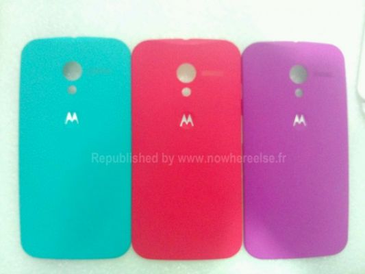 Фотографии сменных панелей для Motorola X