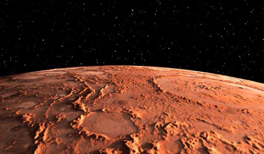 На Марсе нашли систему озёр, которая находится под землёй